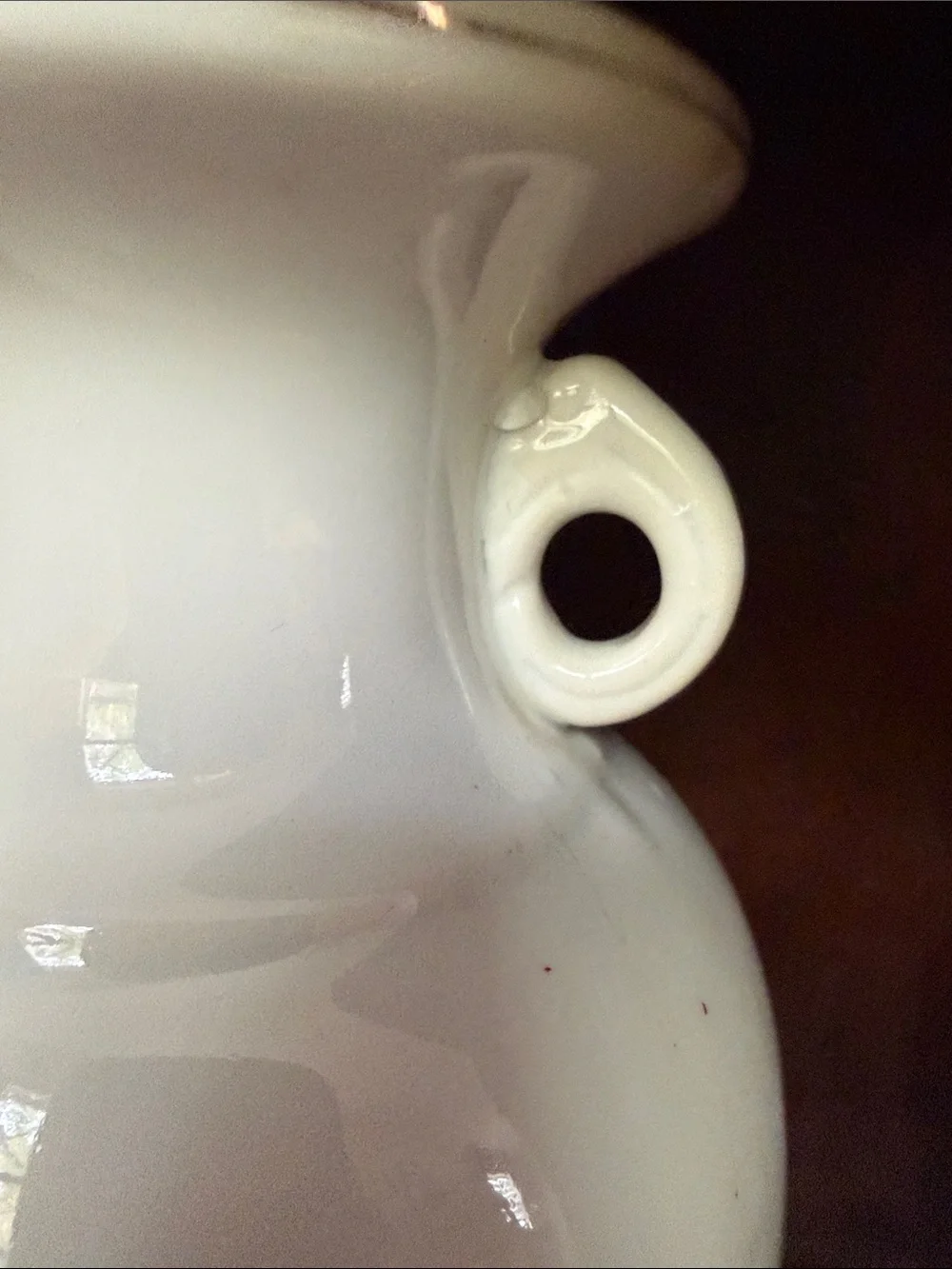 Vintage Japanese Hand-Painted Floral Porcelain Vase